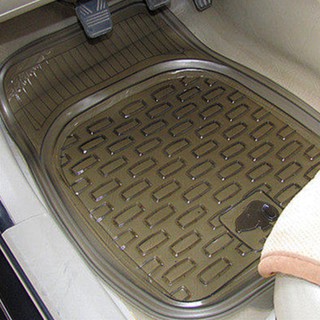 Bộ Thảm Lót Sàn Ô Tô Nhựa PVC Trong Suốt Chống Trơn