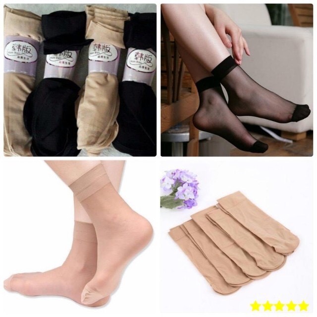 Tất Da Chân Cổ Ngắn_Xưởng May Quang Anh