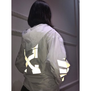 Áo gió Phản Quang BAPE X WO (ảnh thật) Unisex