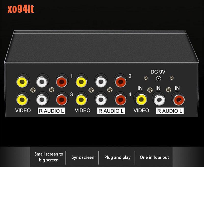 Bộ Chia 4 Cổng Rca Av 4 Cổng Chuyên Dụng