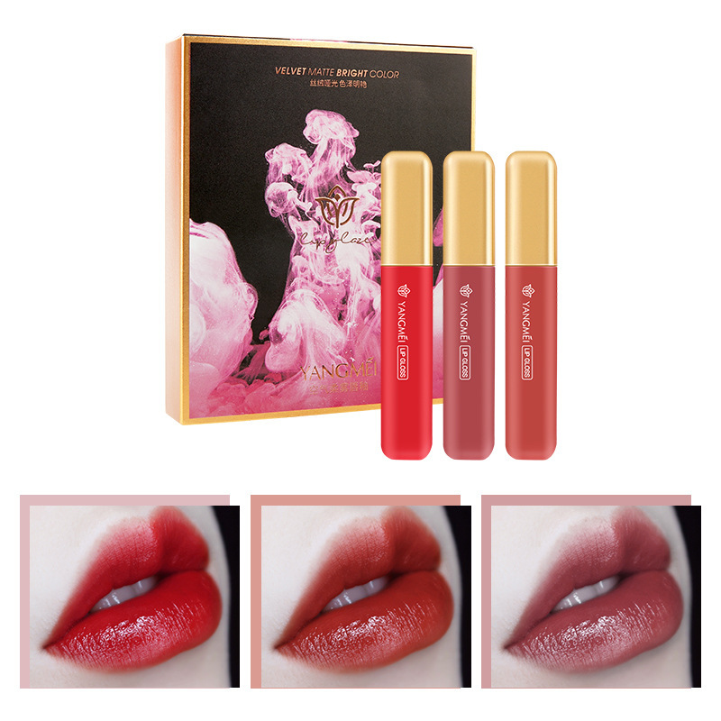 [Hàng mới về] Son Môi Dạng Lỏng Yangmei Màu Nhung Lì Lâu Trôi Chống Thấm Nước Dưỡng Ẩm | BigBuy360 - bigbuy360.vn