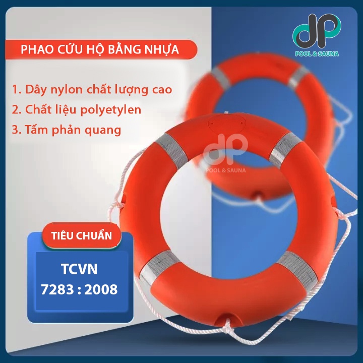 PHAO NHỰA CỨU HỘ BỂ BƠI – PHAO CỨU SINH