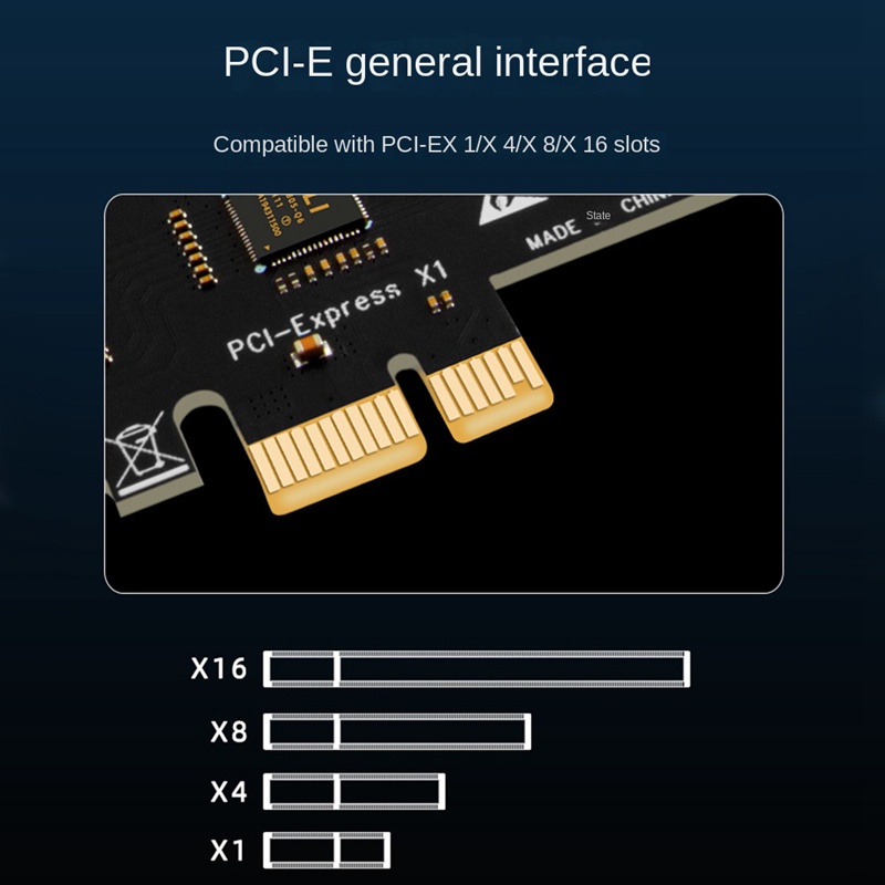 Card Mở Rộng PCIE 6 Cổng USB 3.2 Và 2 Cổng USB-C 3.2 PCI-E