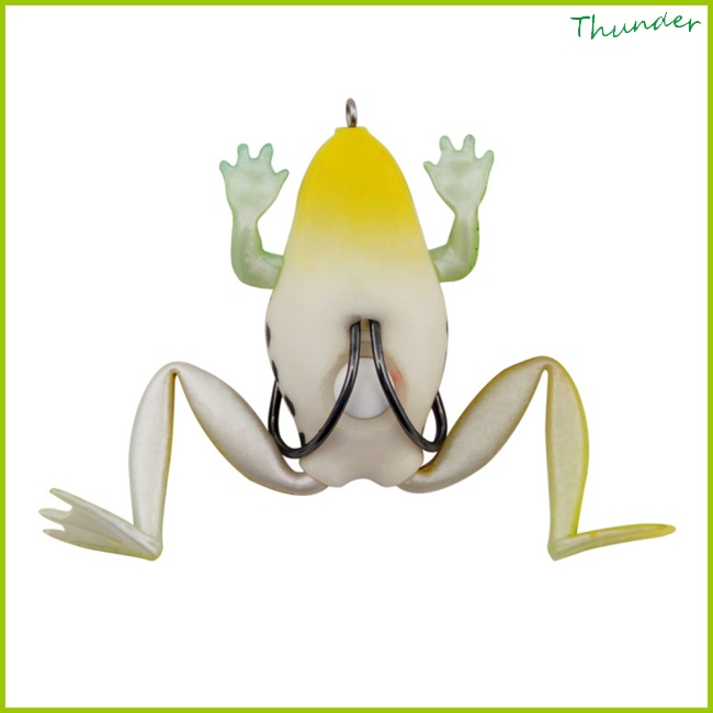 Thunder 6.5cm19g Frog  Lure   Fishing    Lures Artificial Soft Bait Fake Bait Freshwater Fishing Tackle
