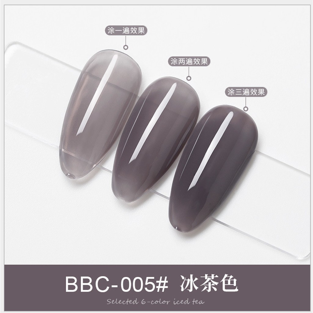 Sơn gel as thạch BBC chai đen