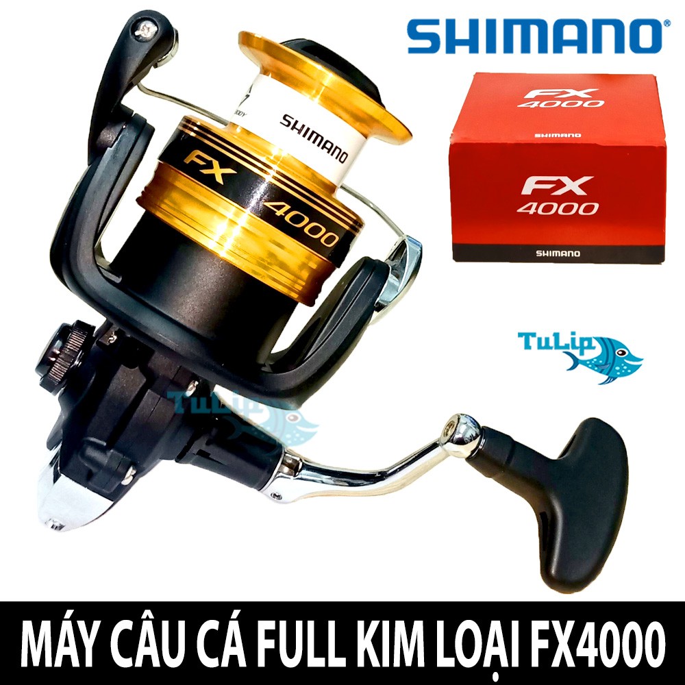 Máy Câu Cá SHIMANO FX4000 Cao Cấp - Dòng Máy Full Kim Loại