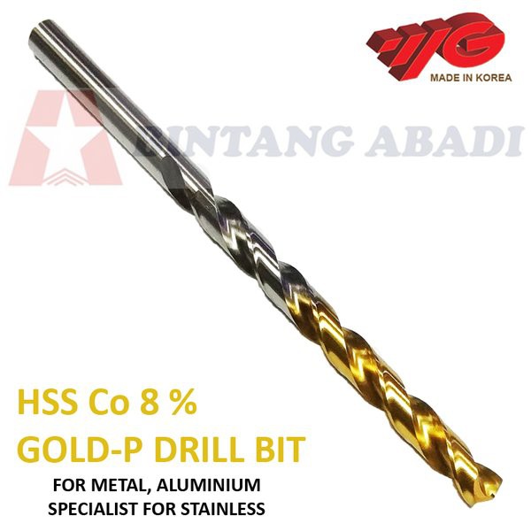 Mũi Khoan Yg-1 4.0 mm Hss Cobalt 8 Chấu Bằng Thép Không Gỉ Bits