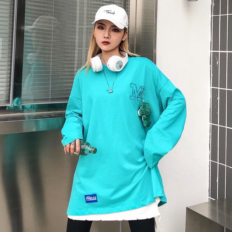 Áo Dài Tay (3 Màu) Chất Liệu Mềm Mát Tặng Kèm Gâu Dễ Thương - PANTU UNISEX