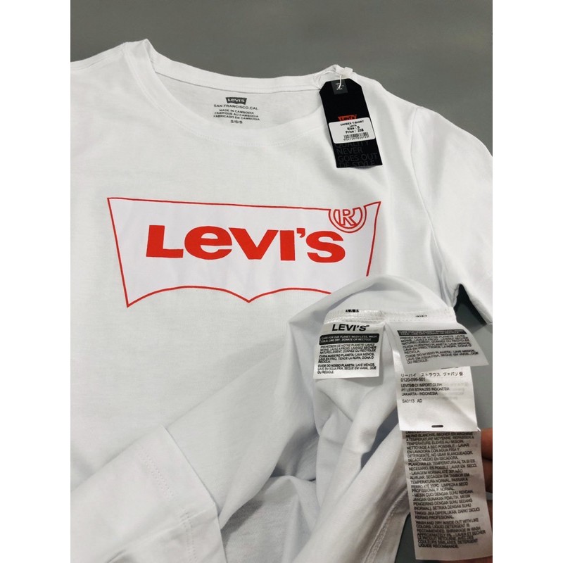 M-H Store - Áo thun nữ Levis hàng xuất Cam