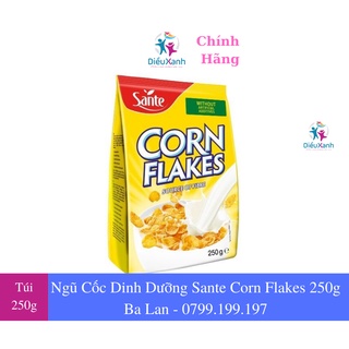 Ngũ Cốc Dinh Dưỡng Sante Corn Flakes 250g - Nhập Khẩu Ba Lan