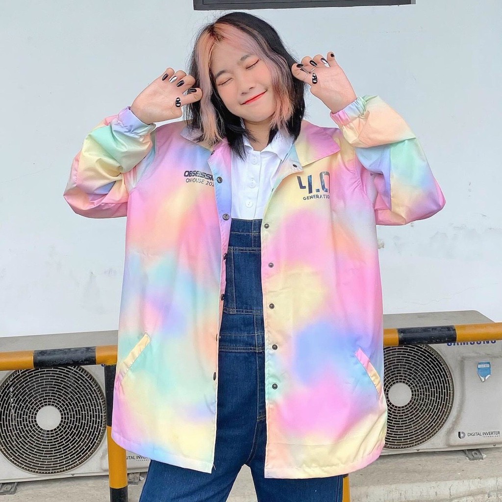 Áo khoác dù unisex loang phản quang 4.0, cardigan nam nữ ulzzang Wind | BigBuy360 - bigbuy360.vn