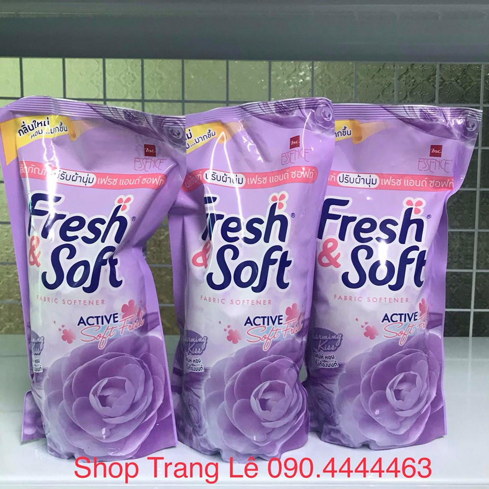  Nước xả vải Fresh&Soft Thái Lan 600ml/ túi