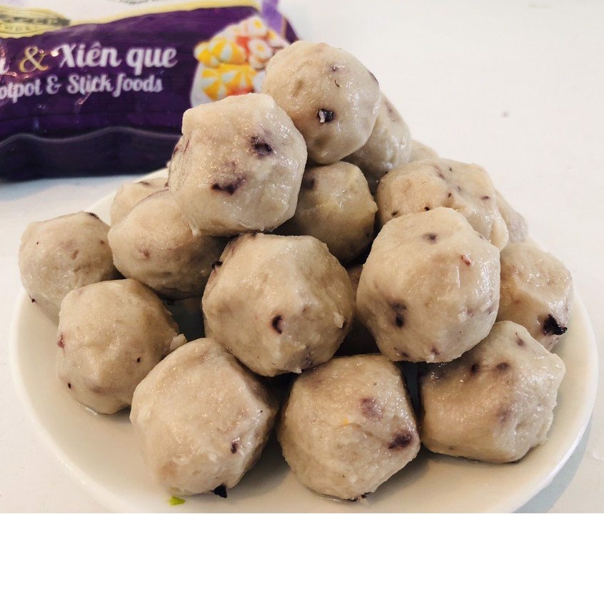 1Kg Mực Viên Hàn Quốc Lacusina thơm ngon/ gói 500g_ Ship hỏa tốc