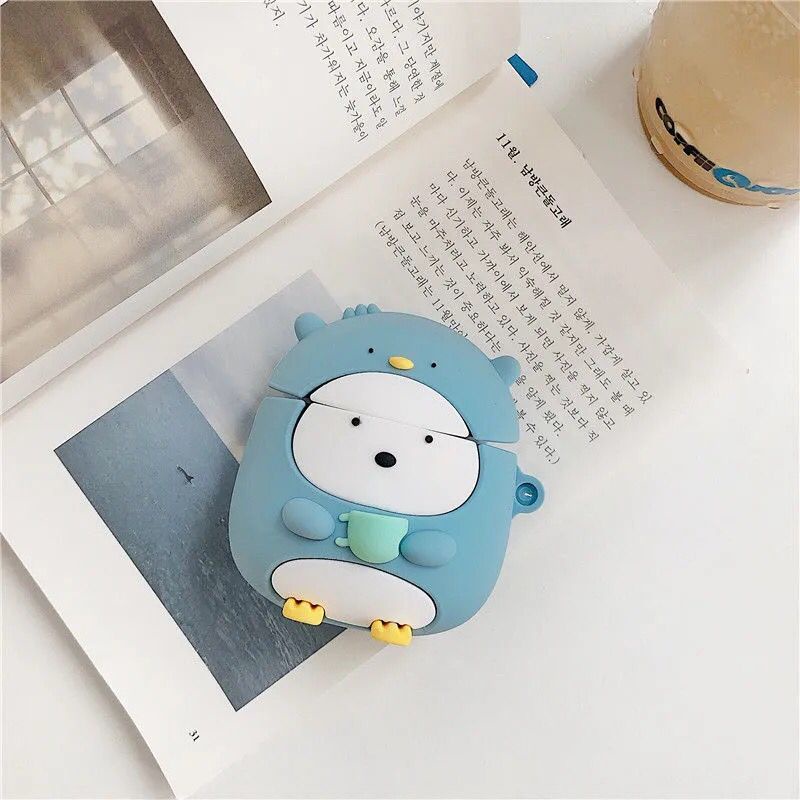 Vỏ Bọc Bảo Vệ Tai Nghe Airpod Pro 4 Họa Tiết Hoạt Hình Dễ Thương