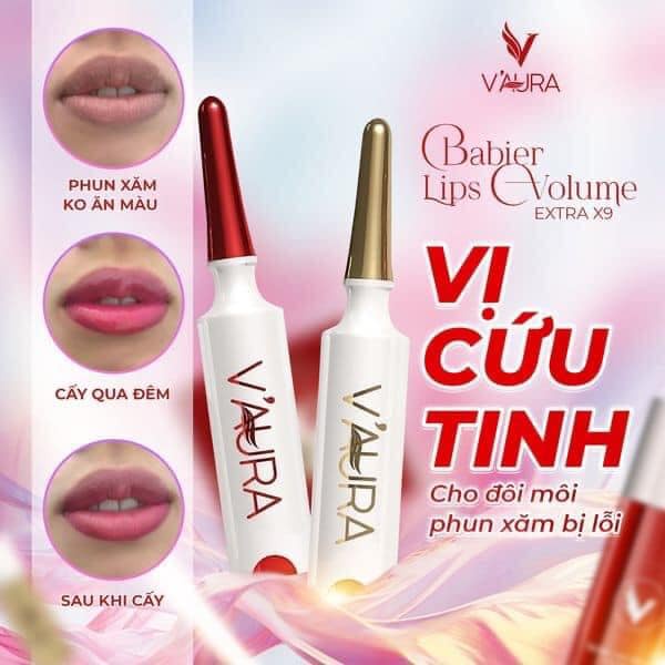 Tinh chất cấy hồng môi Babier Lips Volume Extra X9 V’aura