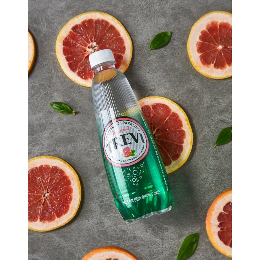 [LOTTE] NGK TREVI KHÔNG ĐƯỜNG HƯƠNG BƯỞI 500ml - [롯데] 트레비 자몽 500ML