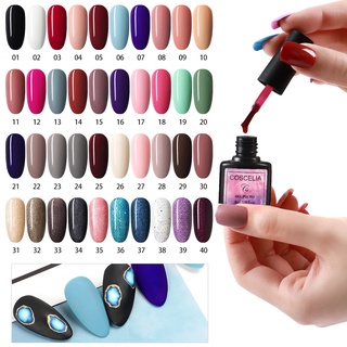Chai sơn gel 40 màu sắc xinh xắn tùy chọn 8ml