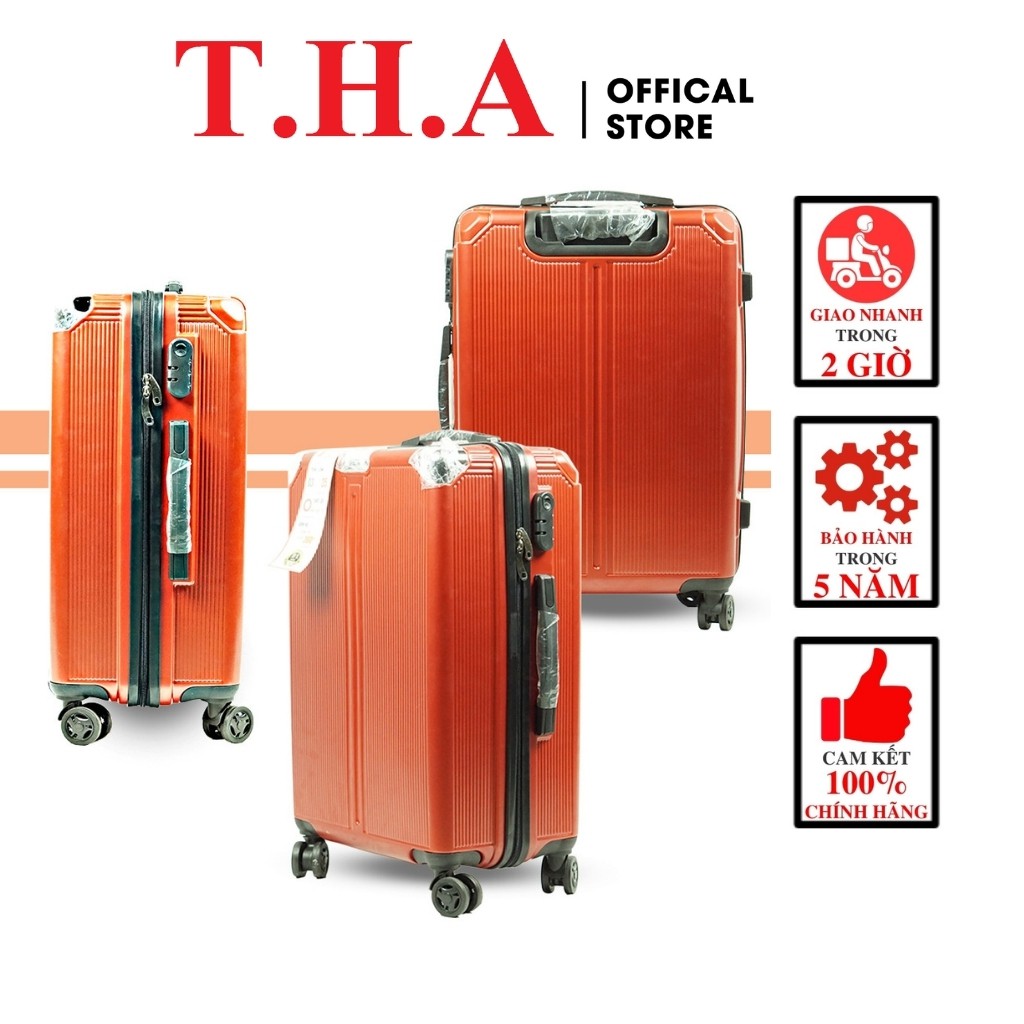 ✨VALI Du Lịch✨Bảo Hành 5 năm - Mã 302 - Chịu Lực Tốt, Chống Va Đập, Chống Trầy Xước - VALI Chính Hãng✨THA Store