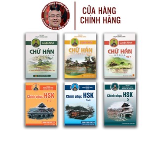 Sách - Combo Luyện Nhớ Chữ Hán và Chinh Phục HSK 12345 - Phạm Dương Châu