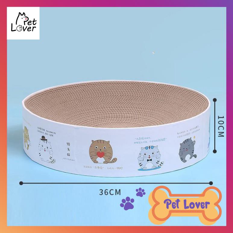 [FREESHIP] Bàn cào móng tròn - Ổ nằm cho mèo _Petlover