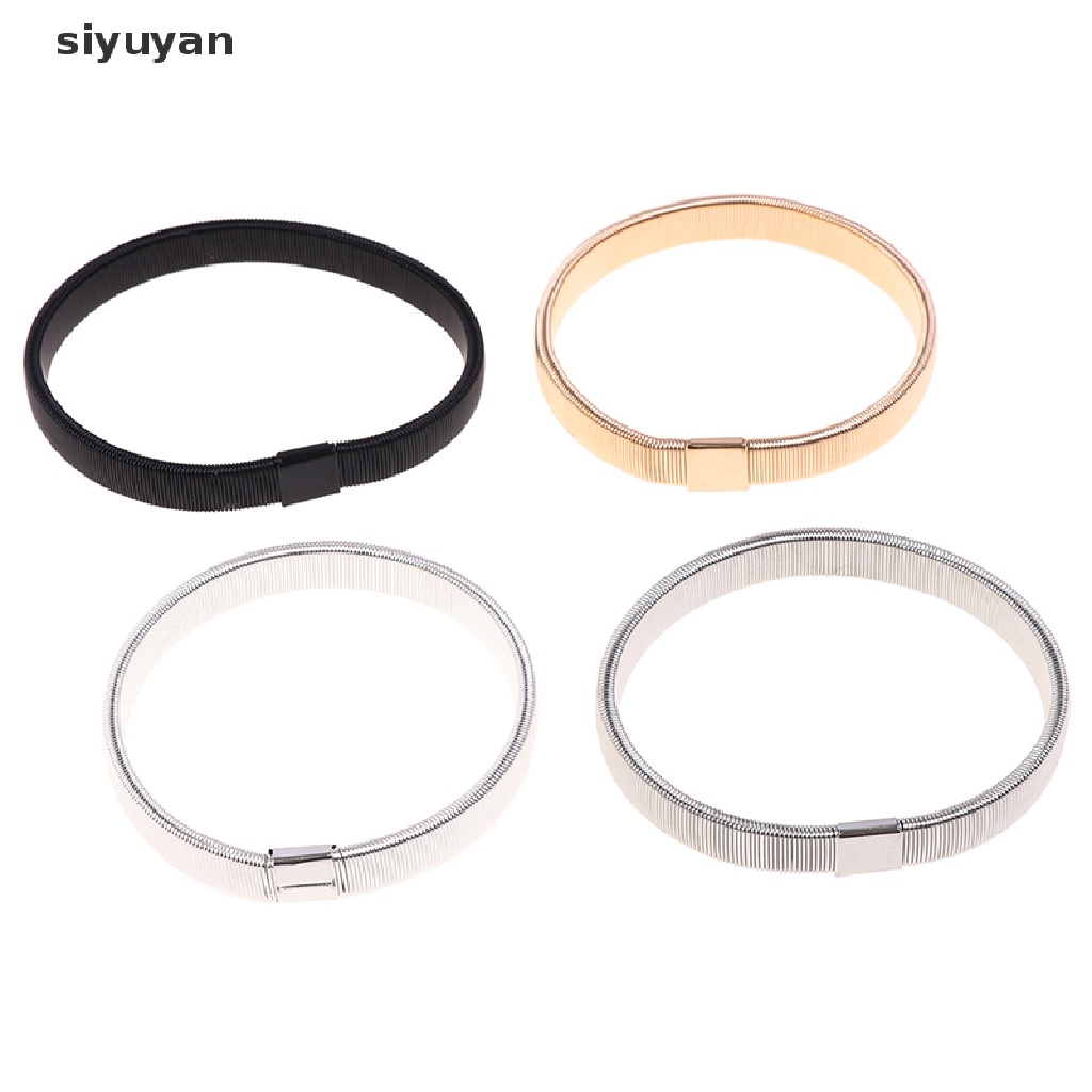 Băng Đeo Cánh Tay Kim Loại Co Giãn Giữ Áo Sơ Mi Cho Nam