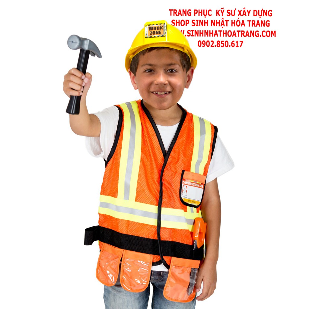 Áo kỹ sư trẻ em