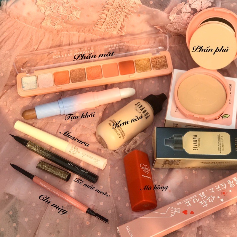Bộ trang điểm 8 món hàng chuẩn giá rẻ cho học sinh - sinh viên | BigBuy360 - bigbuy360.vn