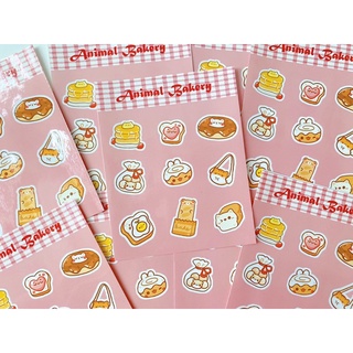 Tấm hình dán Animal Bakery sticker 🔆