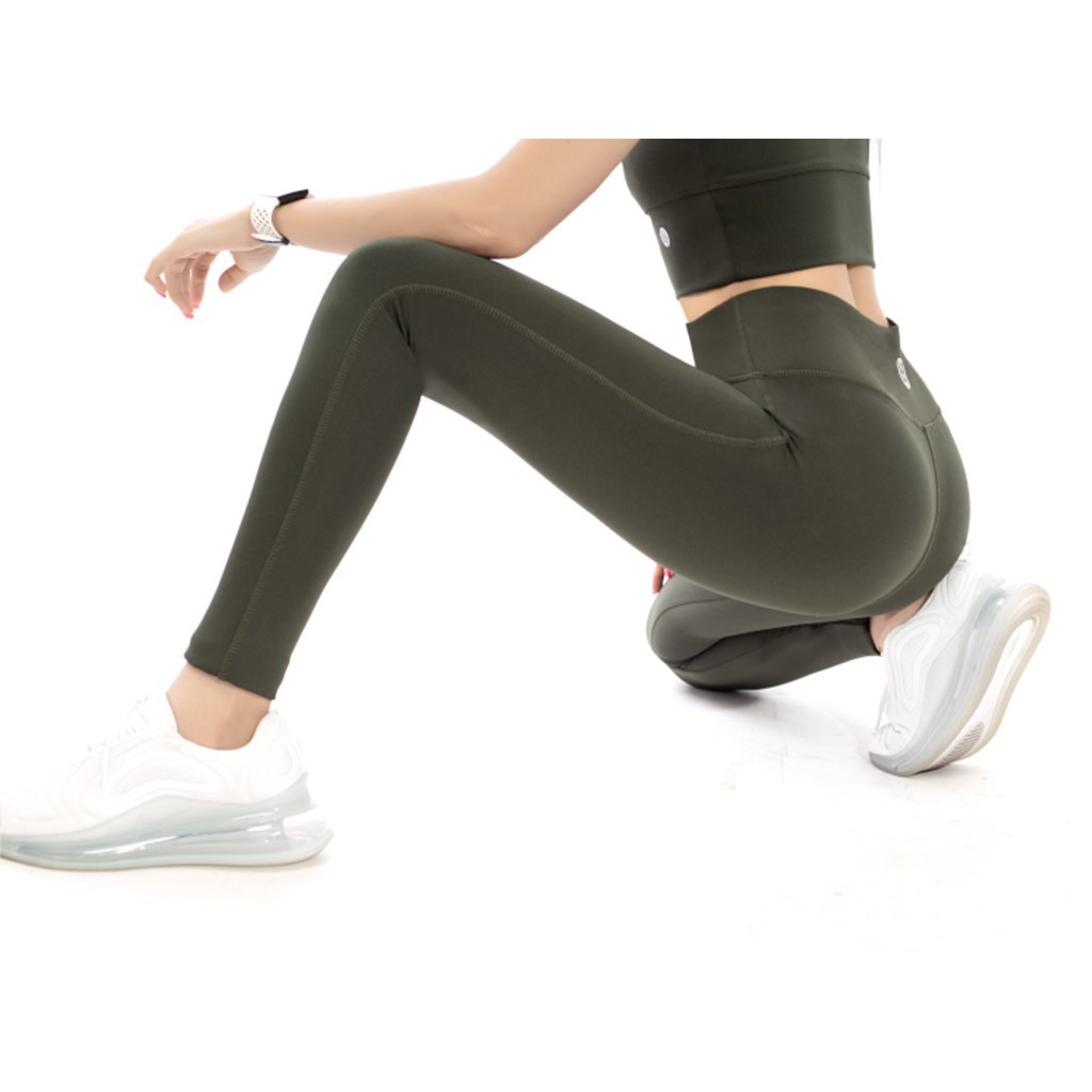 Quần legging nữ để tập gym, yoga, chạy bộ, thể thao BODEE CONFY