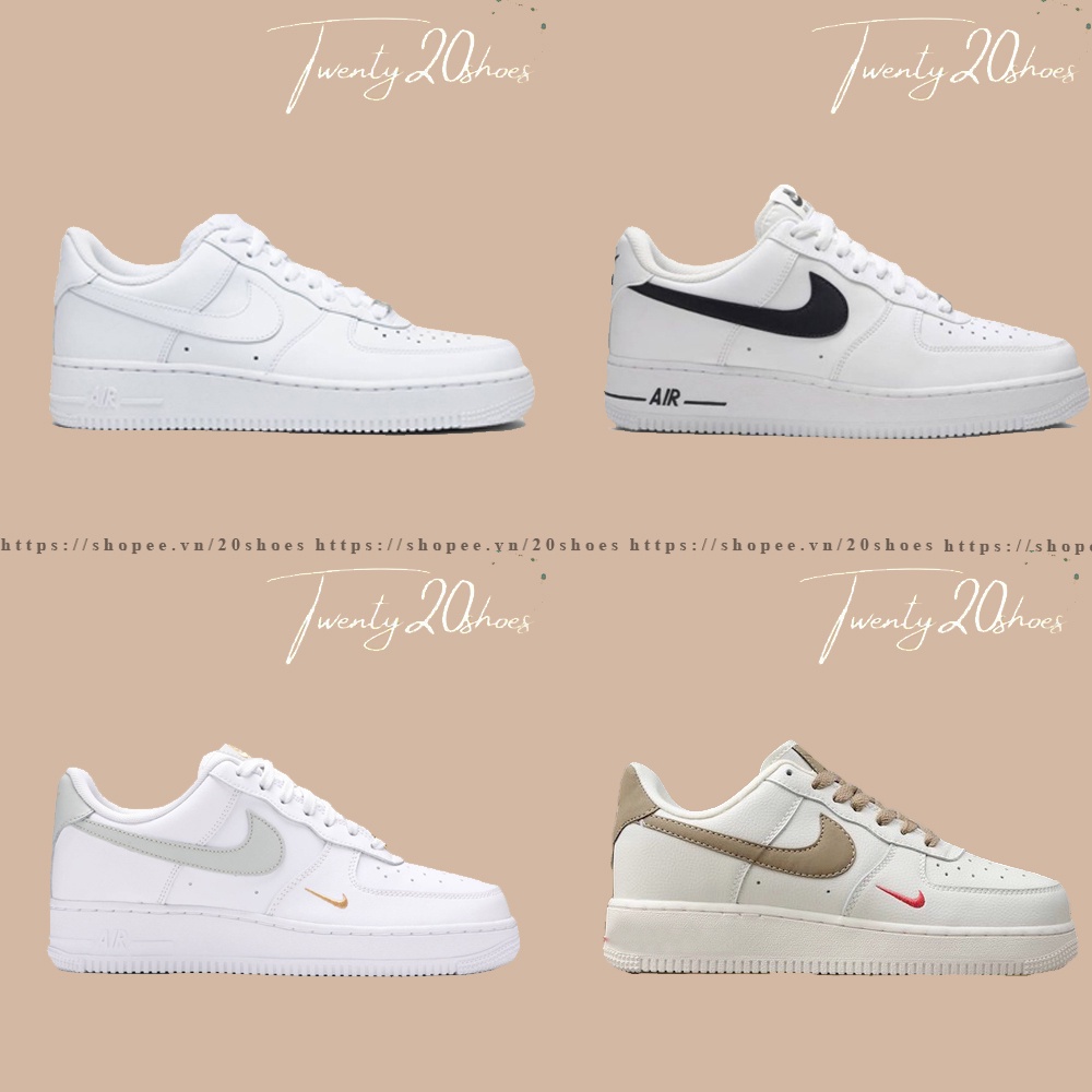 Giày Thể Thao Nam Nữ All White, Giày Sneaker Trắng Đủ Size 36-43 Full Box