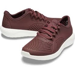 Giày Nhựa Nam Buộc Dây - Siêu Chống Thấm Nước, Chống Trơn, Giày Xuất Xịn Nam Nữ Màu Đen Tuyền Literide Pacer