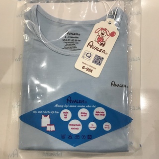 [Avaler] Bộ ba lỗ vải sợi tre cho bé (6-9m đến 3-4y)