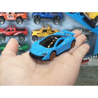 XE MÔ HÌNH ĐÒNG GIÁ 25K - MÃ : 1605-3 - Xe Hơi McLaren Xanh Dương Có Chạy Trớn Hộp 20c Nhiều Mẫu Tách Lẻ Size Mini _14