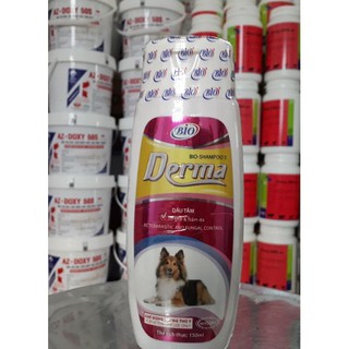 SỮA TẮM CHO CHÓ Bio Derma Trị Ghẻ và Nấm Da Gây Nên Triệu Chứng Hôi Lông Rụng Lông Chai 150ml Xuất xứ Việt Nam