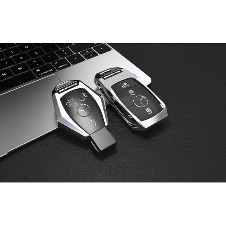 Bọc chìa khóa Mercedes C200L/C260L/E300L/E260L xe GLC khóa GLE/GLB vỏ bọc hợp kim siêu bền sang