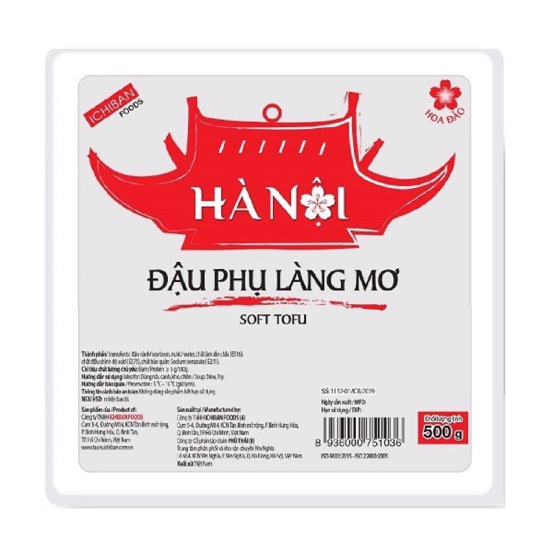 Đậu hũ nàng mơ 500g(BC)