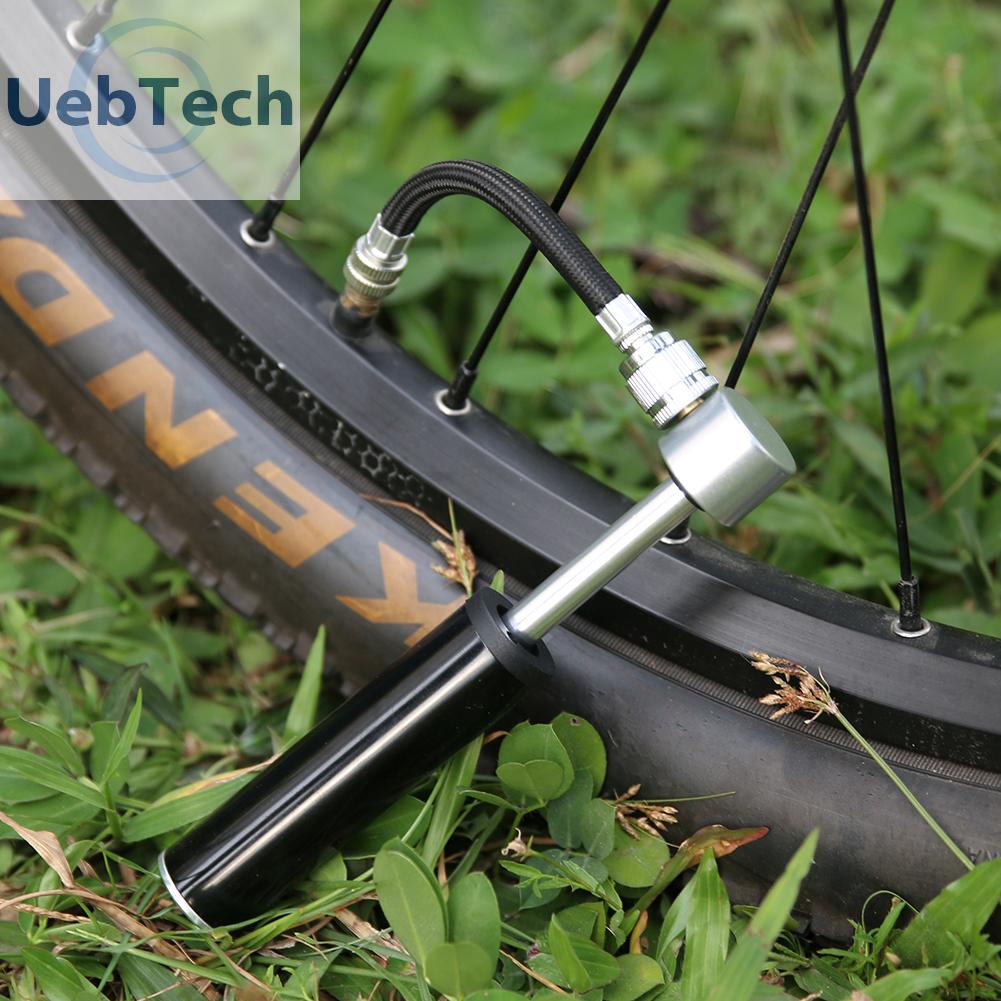 Bơm Xe Đạp Mini Cầm Tay Bằng Hợp Kim Nhôm Uebtech