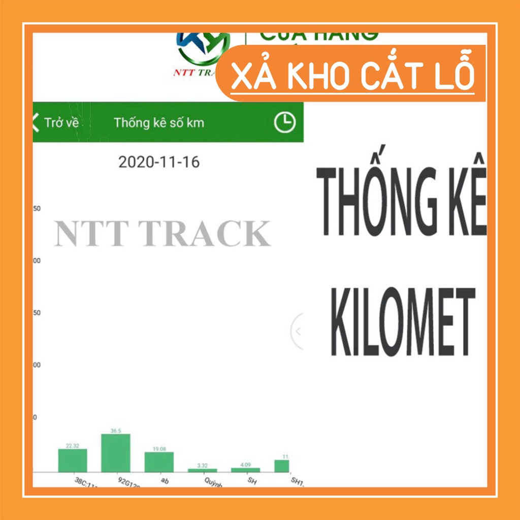 XẢ LỖ * Định vị GPS chống trộm xe máy ô tô ưu đãi mua kèm sim 4G chính hãng NTT02 - NTT Track # XẢ LỖ