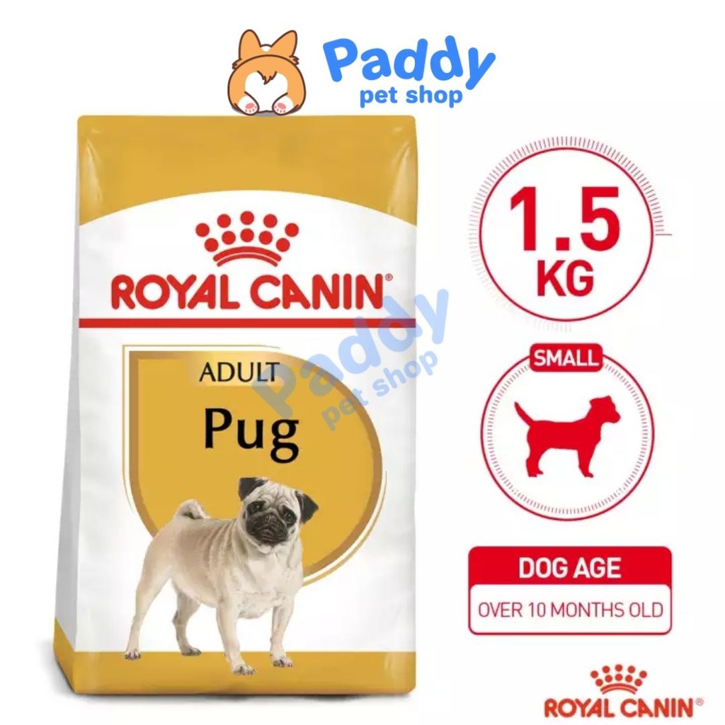  Hạt Royal Canin Pug Adult Cho Chó Pug Trưởng Thành