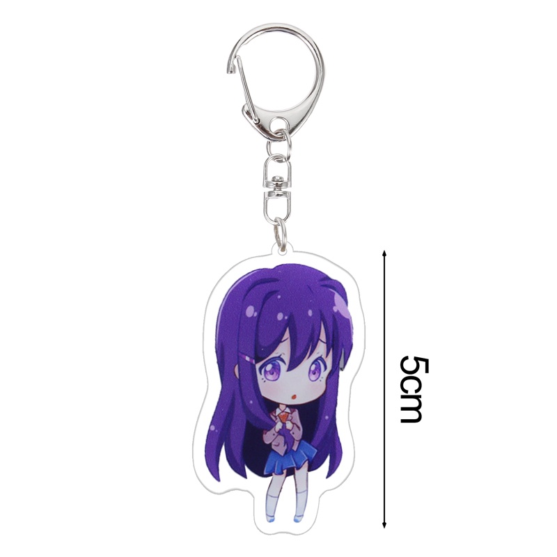 Tmdbyx Móc Khóa In Hình Nhân Vật Yuri Natsuki Monika