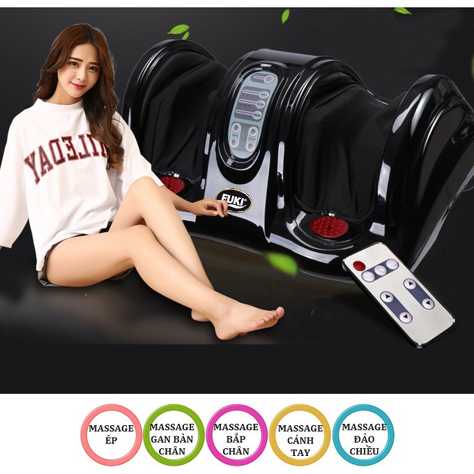 Máy massage chân hồng ngoại Fuki Nhật Bản FK-6811