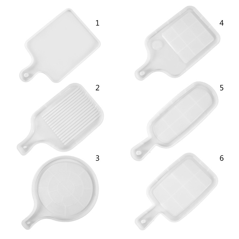 Khuôn làm khay đựng thức ăn bằng silicon diy