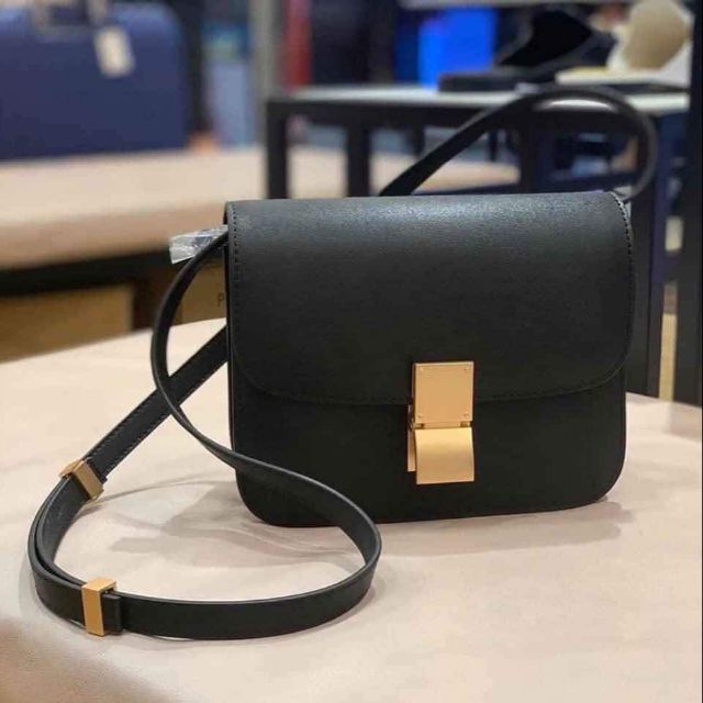 (SẴN )TÚI XÁCH DA THẬT PRETTYFIT size 21cm