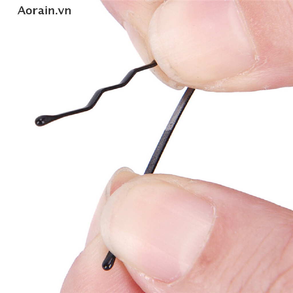 Bộ 40 Kẹp Tóc Màu Đen Thiết Kế Đơn Giản