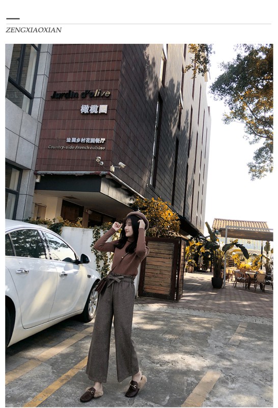 Hàng Mới Về Áo Len Dệt Kim Tay Dài Thời Trang Thu Đông Mới Cho Nữ | BigBuy360 - bigbuy360.vn