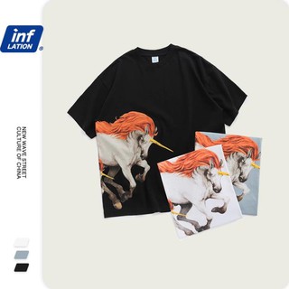 INFLATION Áo thun unicorn 1158S20