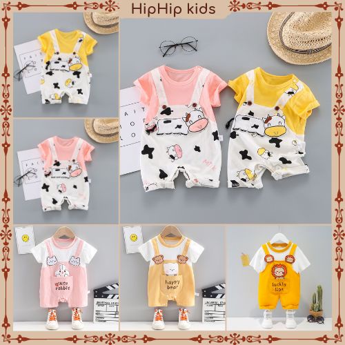 Bộ đồ liền thân cho bé, bodysuit ngắn tay cho bé trai bé gái , chất cotton, cực dễ thương.