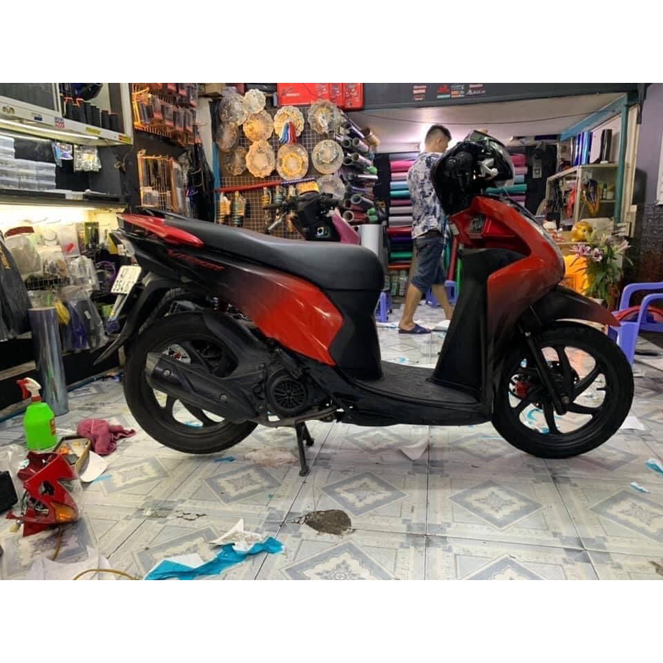 Tem Trùm Vision Loang Đỏ Đen,Team Decal VISION