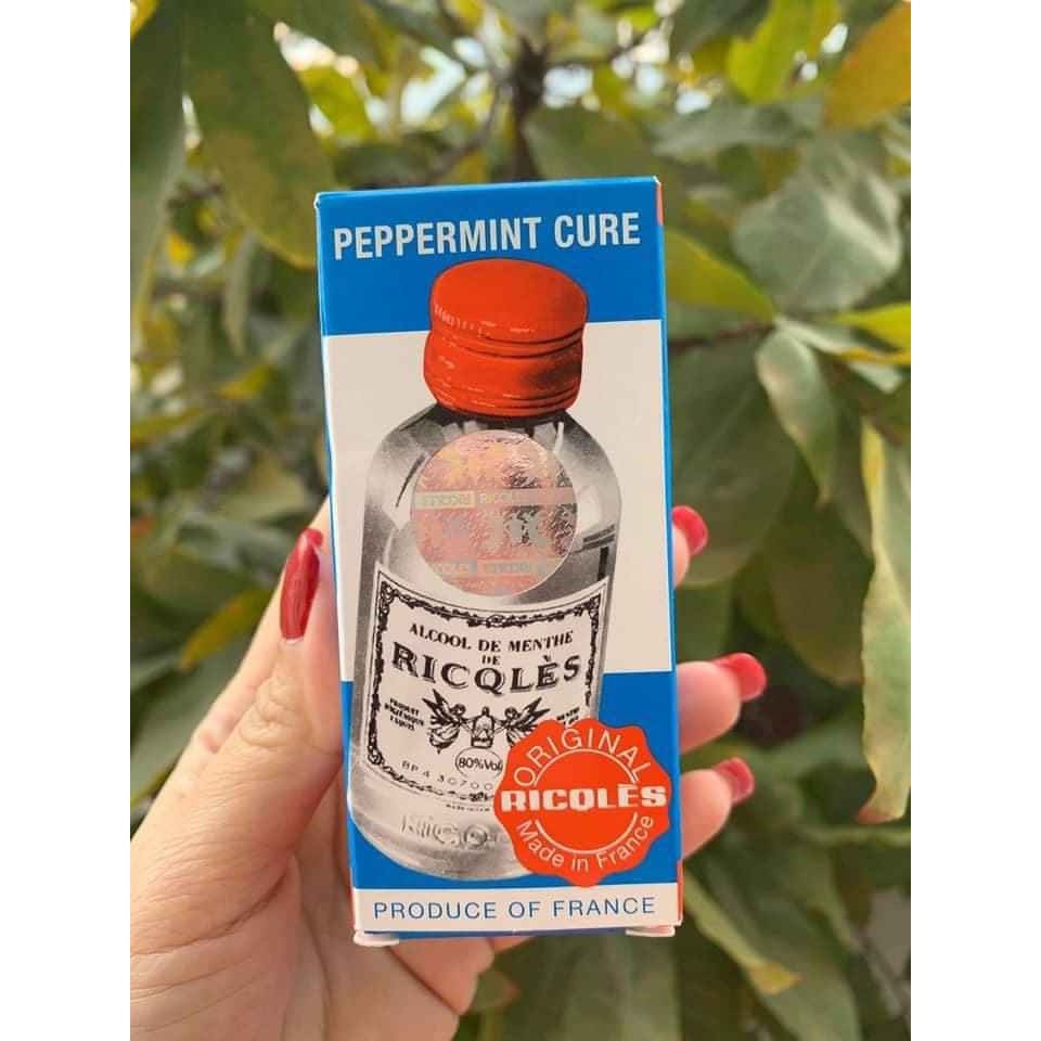 DẦU THOA RICQLES PEPPERMINT CURE MEDICATED OIL 50ML CHÍNH HÃNG - 5531