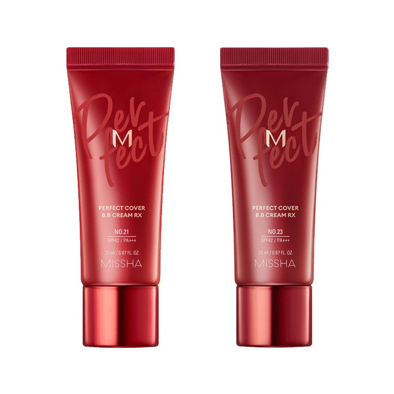 Kem nền che phủ cao Missha Perfect Cover BB Cream 20ml